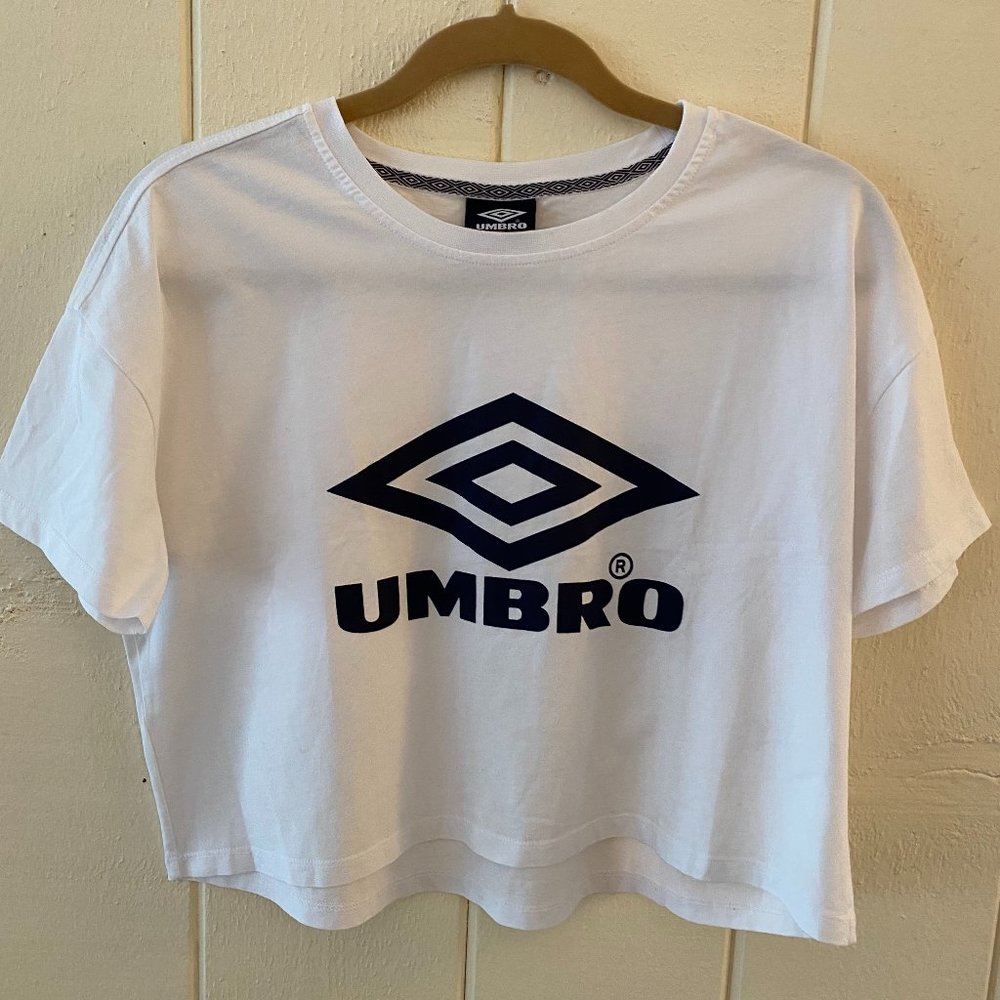 Women’s Umbro Crop Top Tee Size Medium